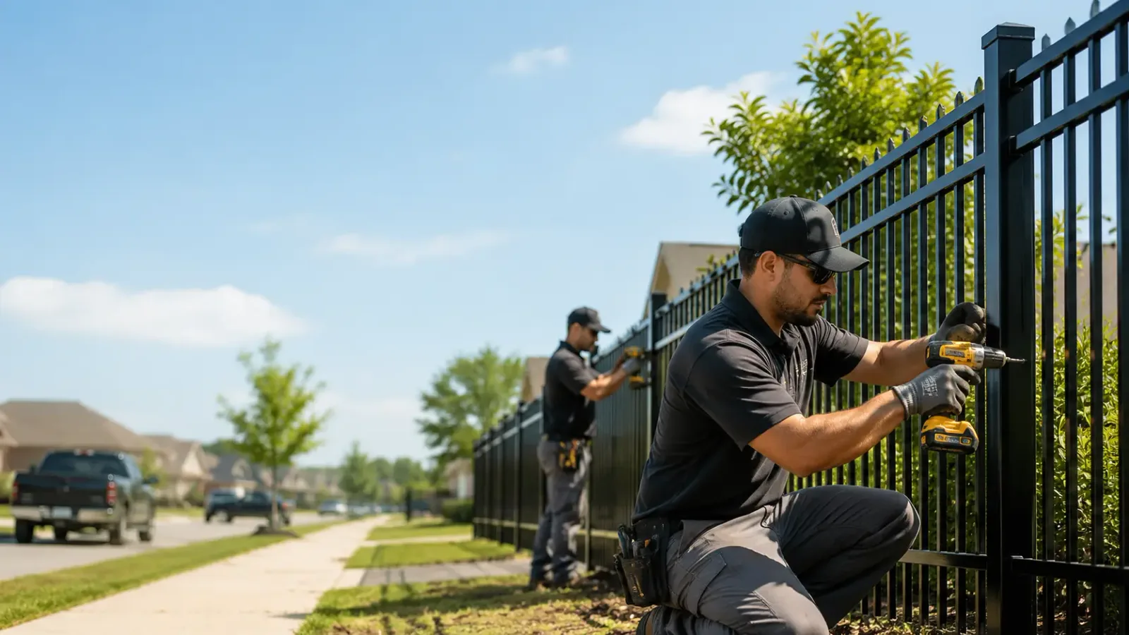 Metal Fence Installation in South Rockwood, MI